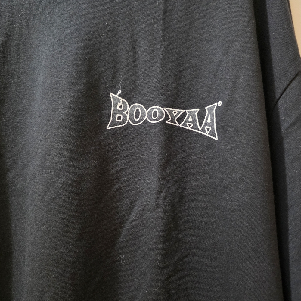 Men's BOOYAA Black Long-Sleeved T-shirt - Picture 7 of 8